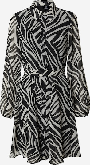 VERO MODA Robe-chemise 'HOLLY' en noir / blanc, Vue avec produit