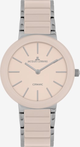 Jacques Lemans Analog watch in Pink: front