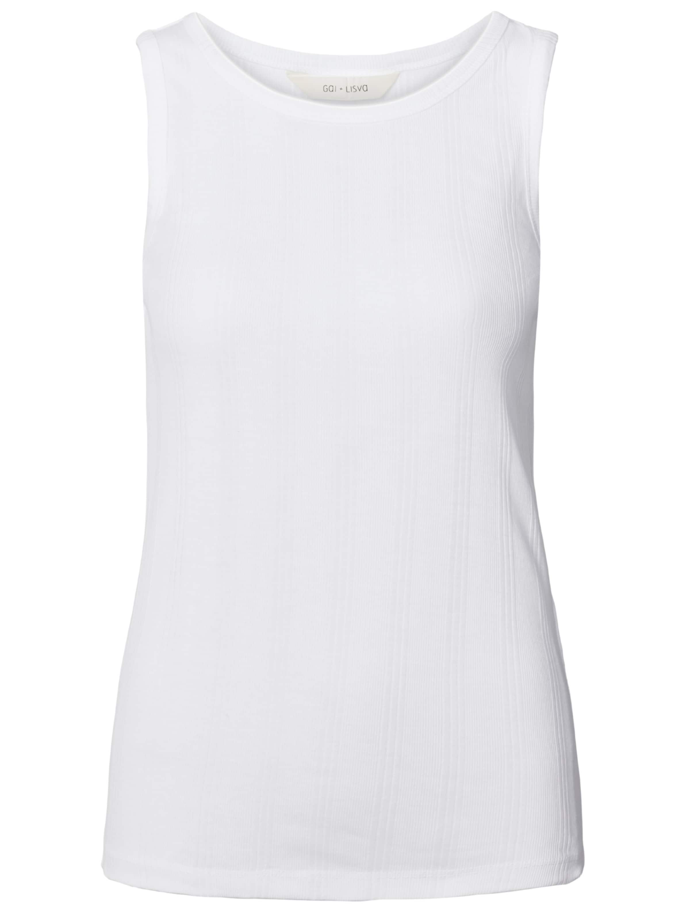Gai+Lisva Undertrøje 'Alberte' i hvid: forside