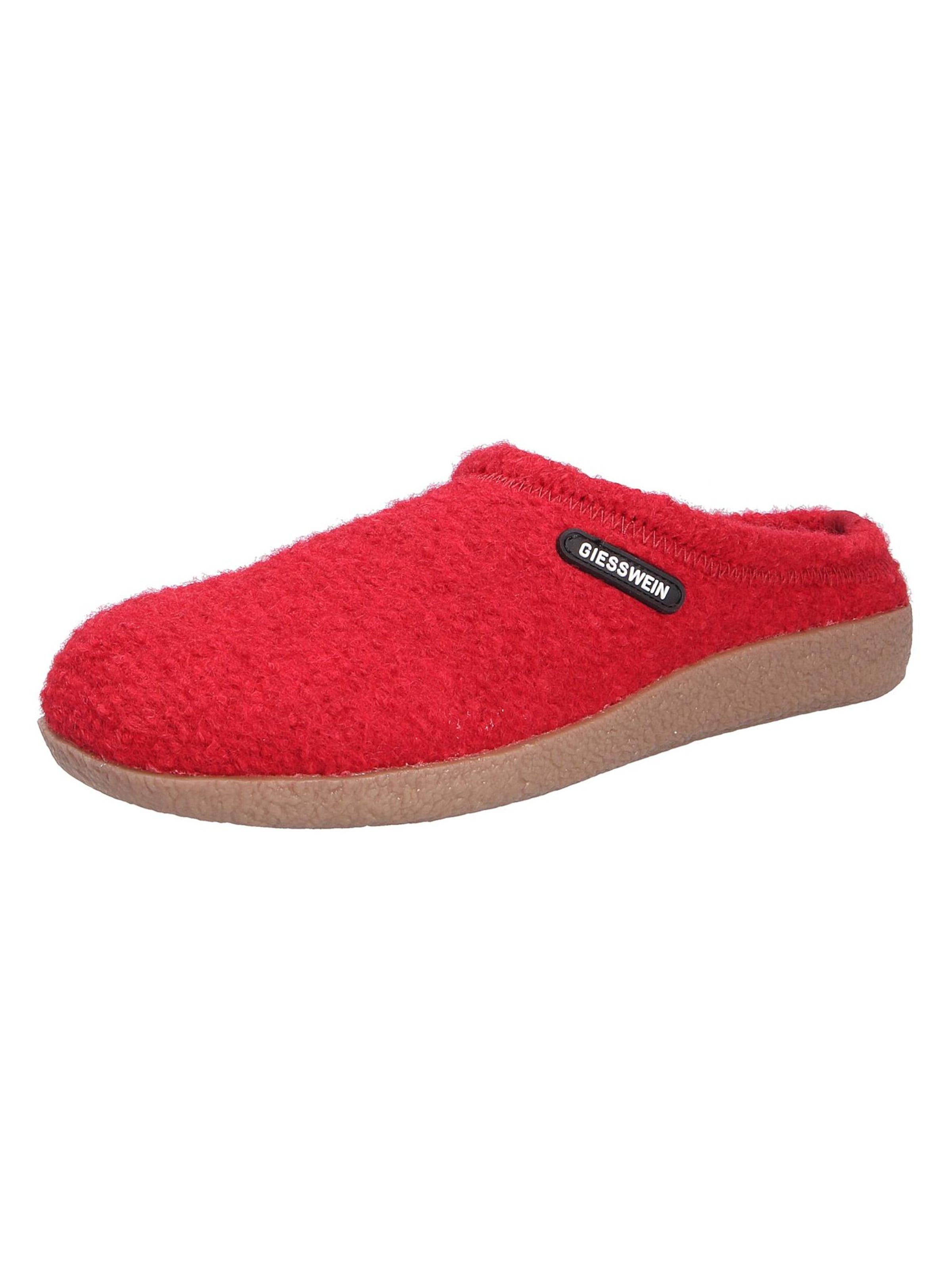 GIESSWEIN Hausschuh‌‌‌‌‌‌‌‌‌ in Rot: Vorderseite