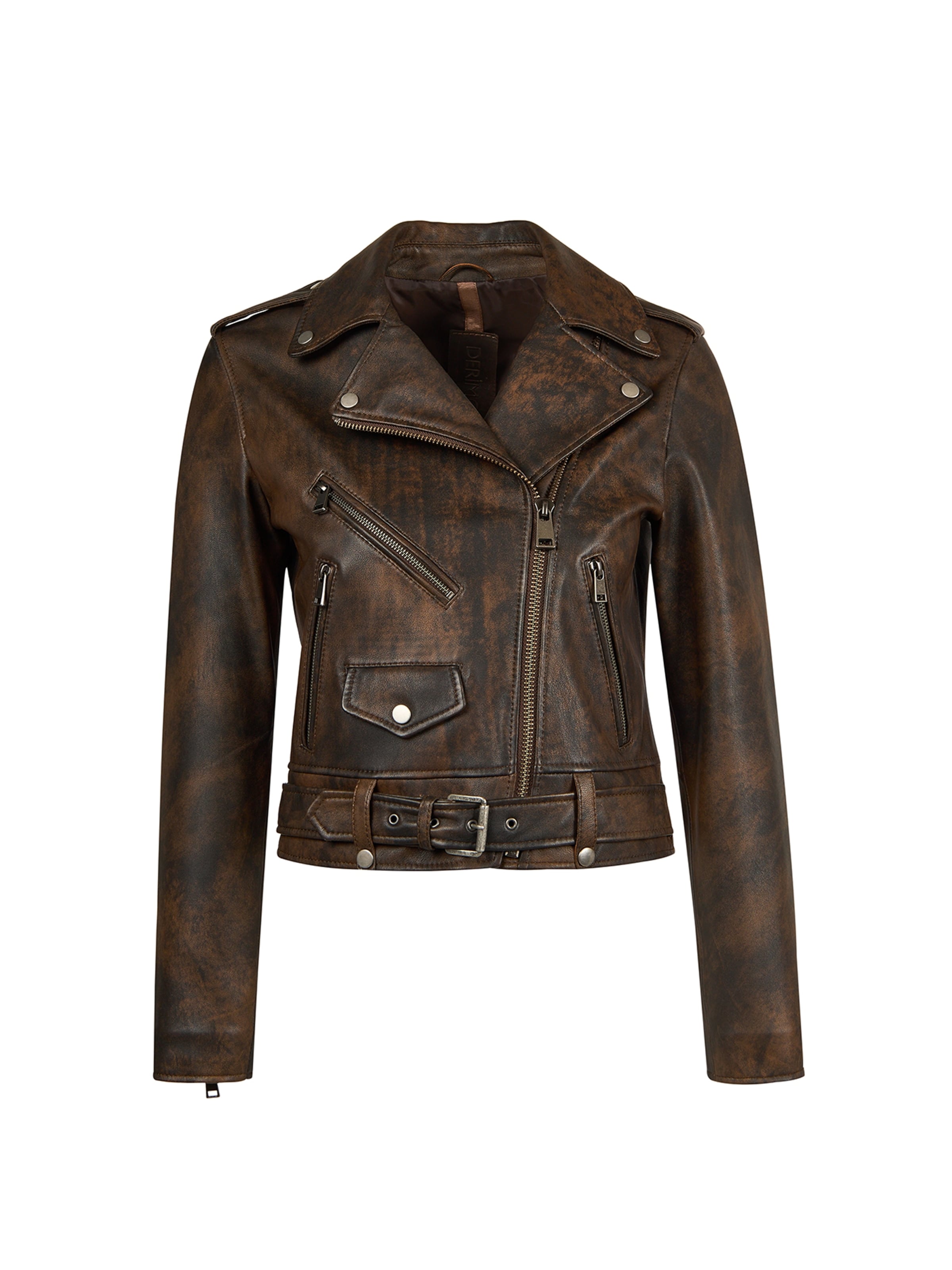 Derimod Jacke 'Newage' in Braun: Vorderseite
