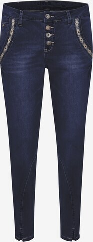 Cream Slimfit Jeans 'Holly' in Blauw: voorkant