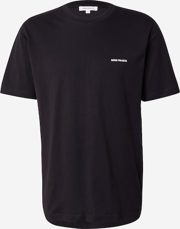 melns NORSE PROJECTS T-Krekls: no priekšpuses