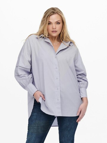 ONLY Carmakoma - Blusa 'Carmen' em roxo