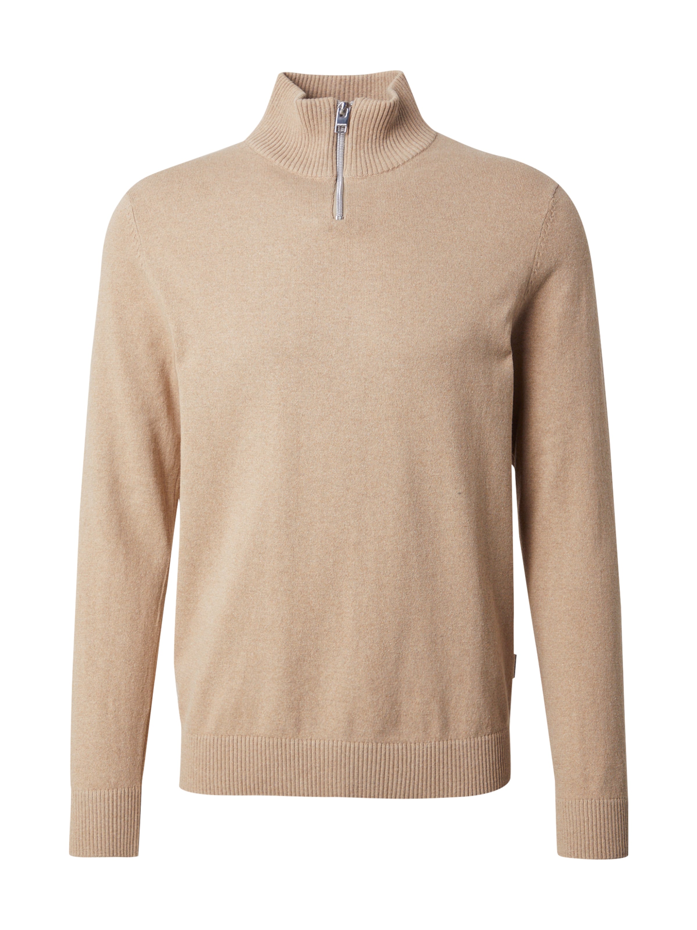JJ Rebel Pullover 'JREBCALLUM' in Beige: Vorderseite