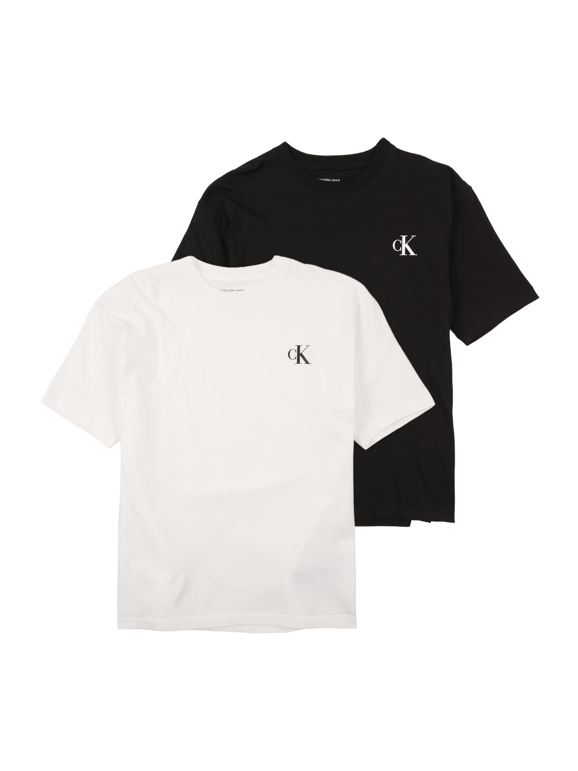 Calvin Klein Jeans Футболка в Черный: спереди