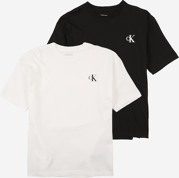 Calvin Klein Jeans Majica | črna barva: sprednja stran