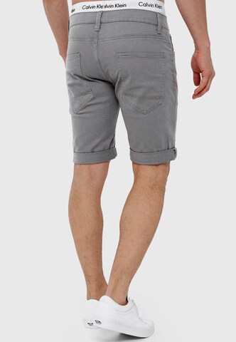 INDICODE JEANS Regular Trousers 'Villeurbanne' in Grey