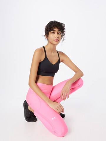 UNDER ARMOUR Skinny Sportovní kalhoty – pink