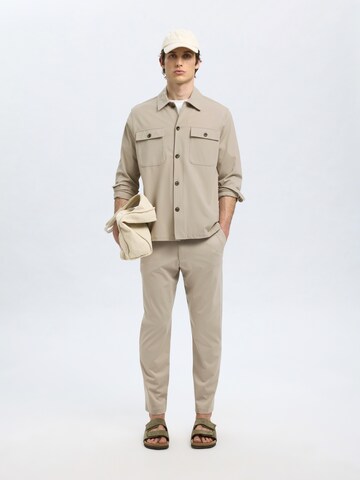 Regular fit Camicia 'SLHLorent' di SELECTED in beige