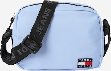 Tommy Jeans - Mala de ombro 'Essential Daily' em azul: frente