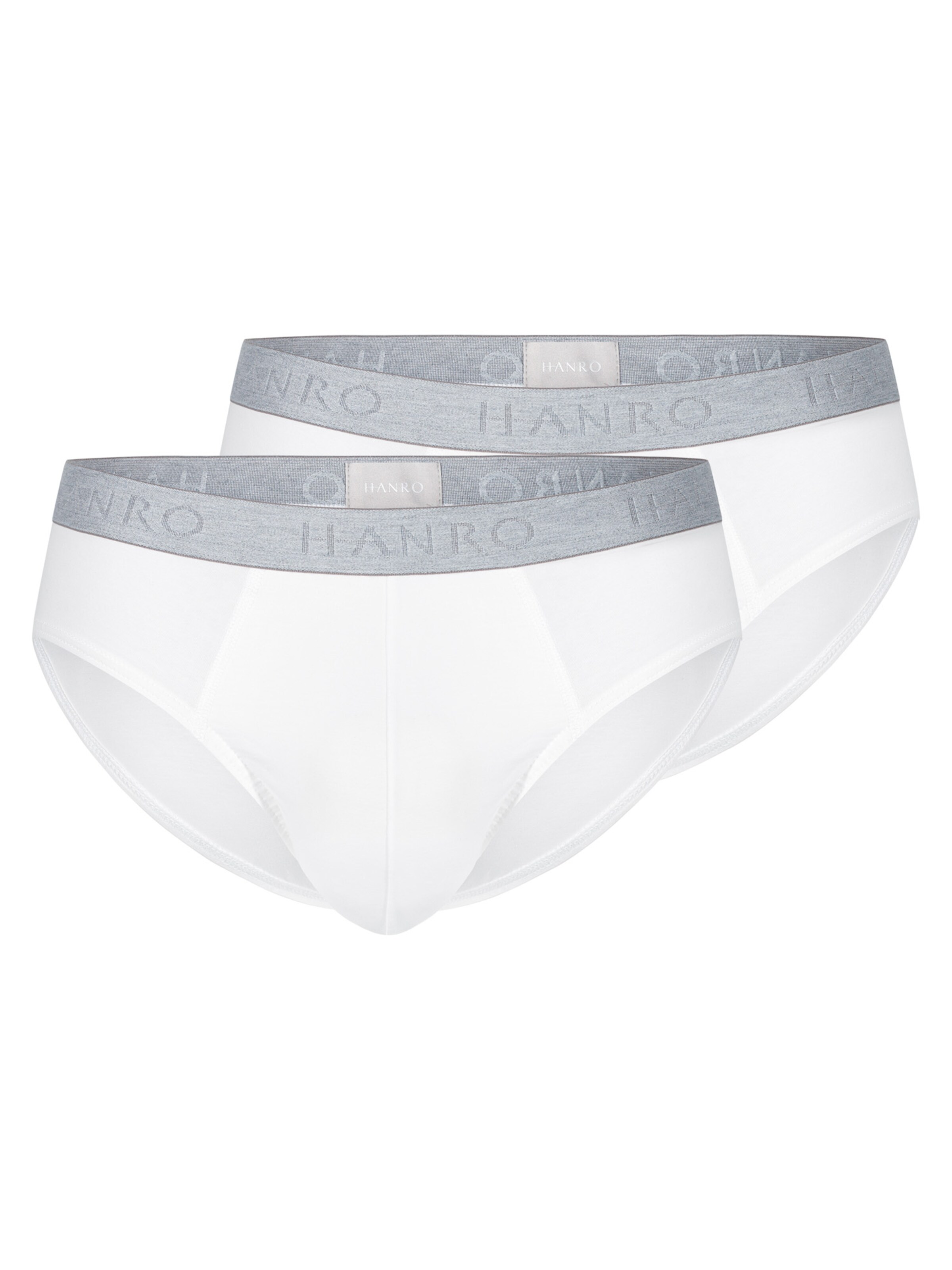 Hanro Panty 'Cotton Essentials' in White: front