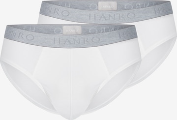 Hanro Panty 'Cotton Essentials' in White: front