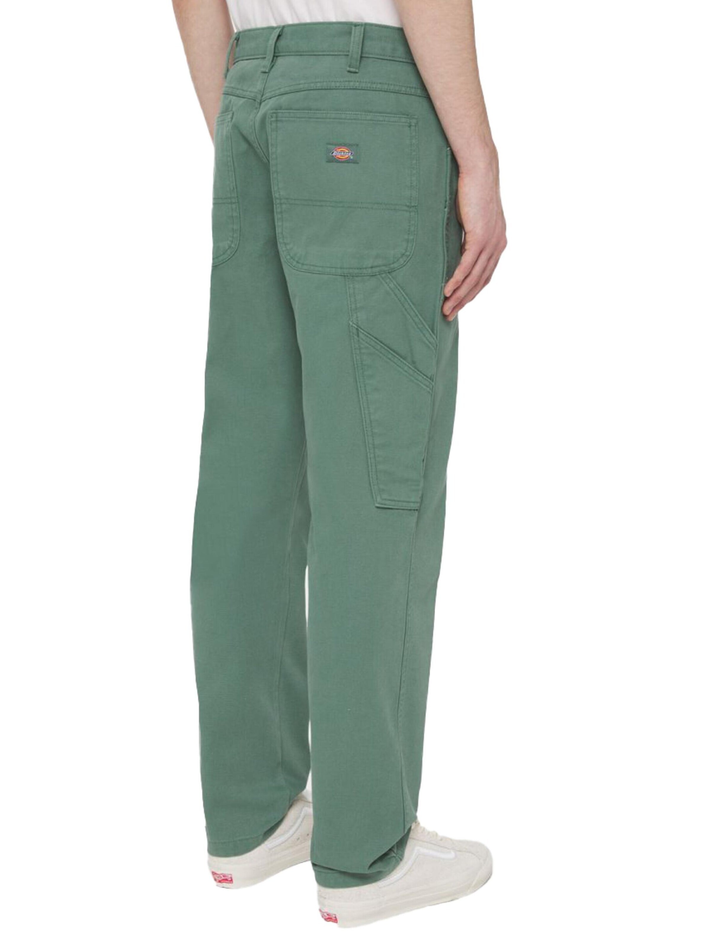 DICKIES Regular Hose 'Duck Canvas Carpenter'‌‌‌‌‌ in Grün