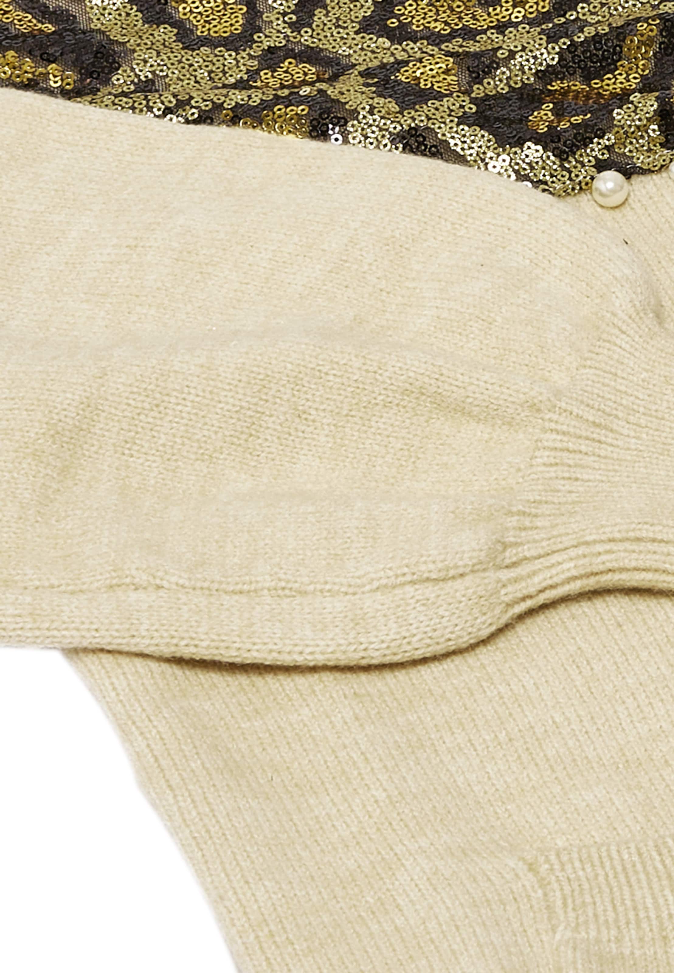 IMANE Knit cardigan in Beige