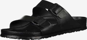 Sandales 'Arizona' BIRKENSTOCK en noir : devant