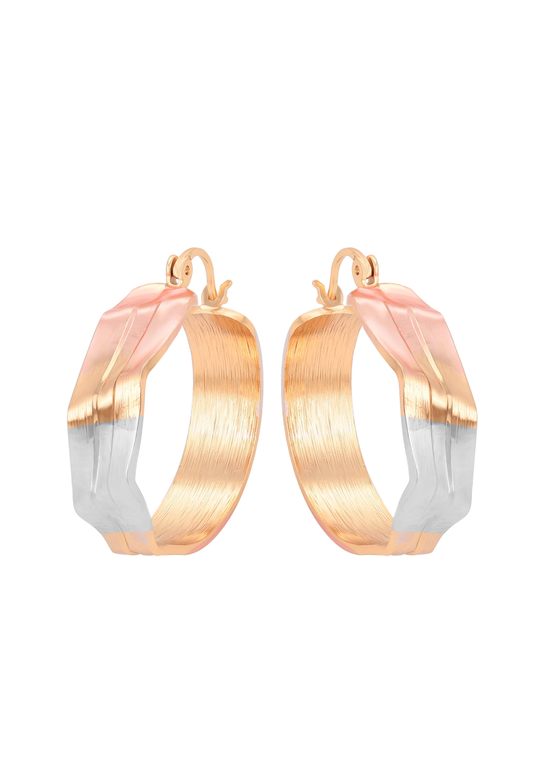 Boucles d'oreilles NAEMI en or : devant