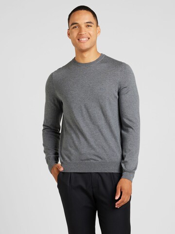 Pullover 'Botto-L' di BOSS in grigio: frontale