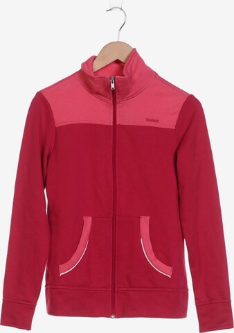 Reebok Sweatshirt & Zip-Up Hoodie in M in Pink: front