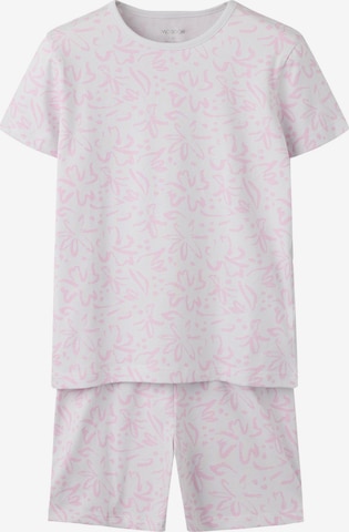 TWO SOON Pyjama in Lila: Vorderseite