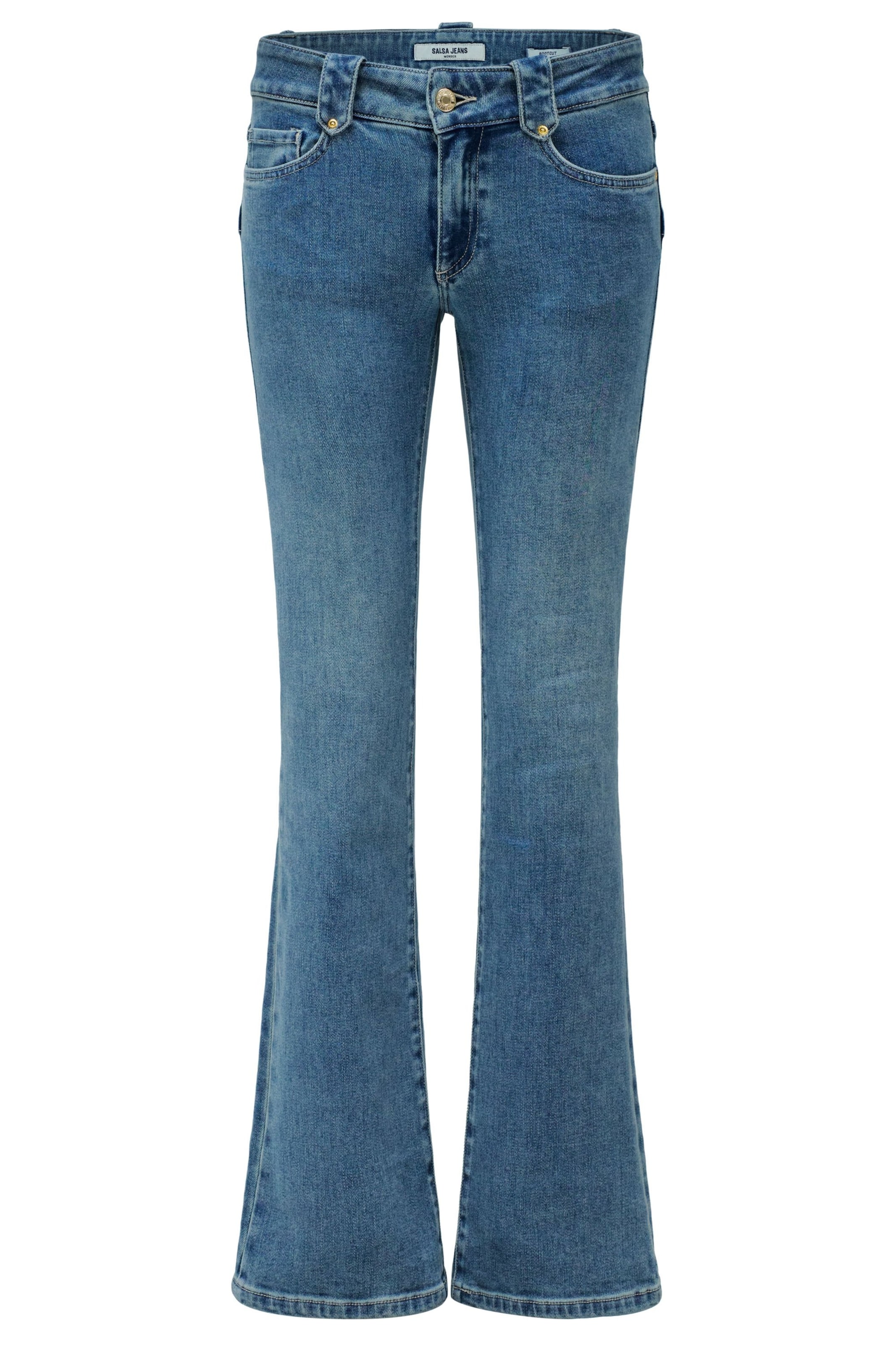 Salsa Jeans Skinny Jeans in Blauw: voorkant