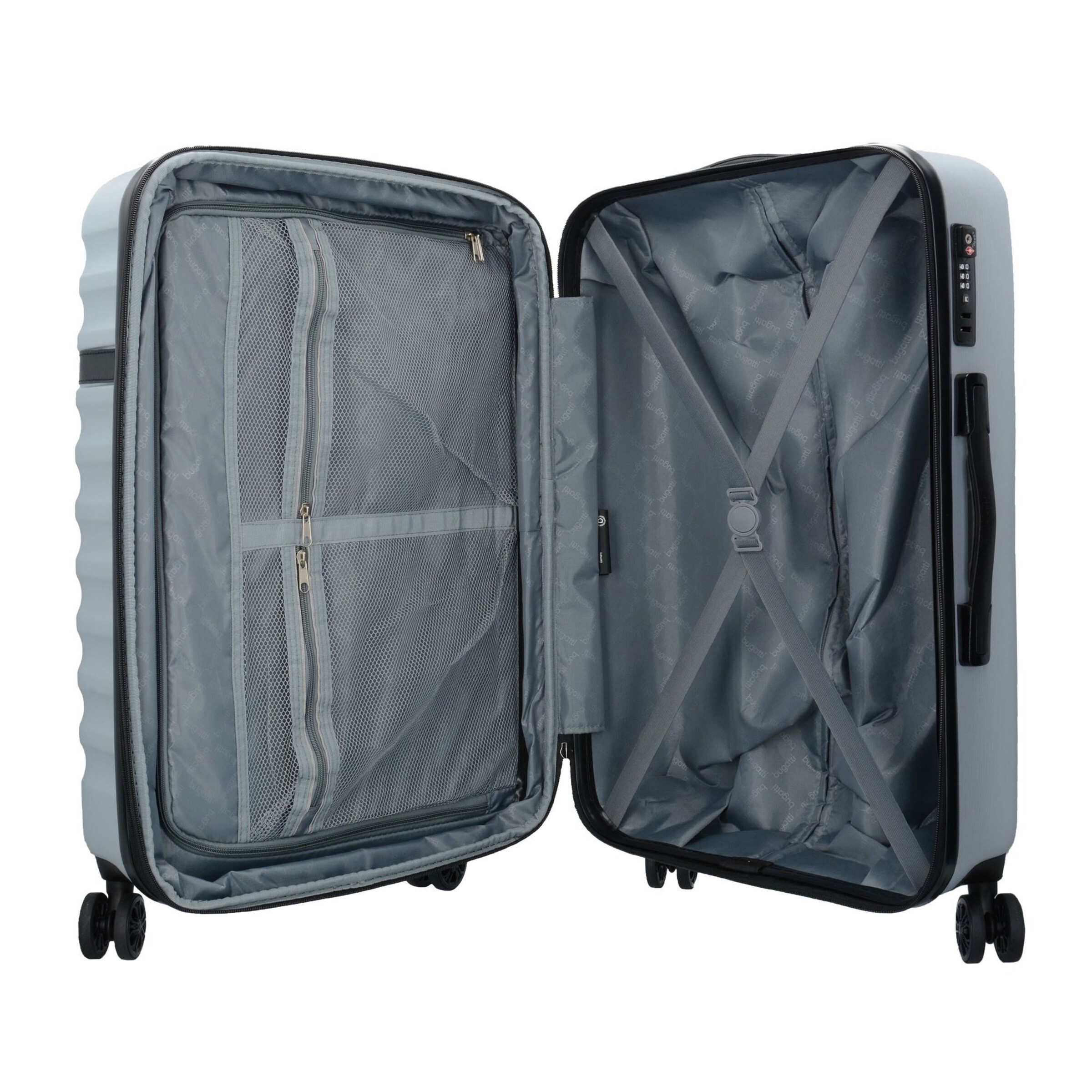 Valisette 'Corium' bugatti en argent