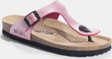 Bayton T-bar sandals 'Melia' in Pink