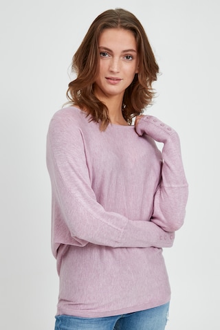 b.young Pullover 'BYMMPIMBA BAT' in Pink: predná strana