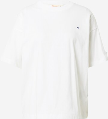 T-shirt Champion Reverse Weave en blanc : devant