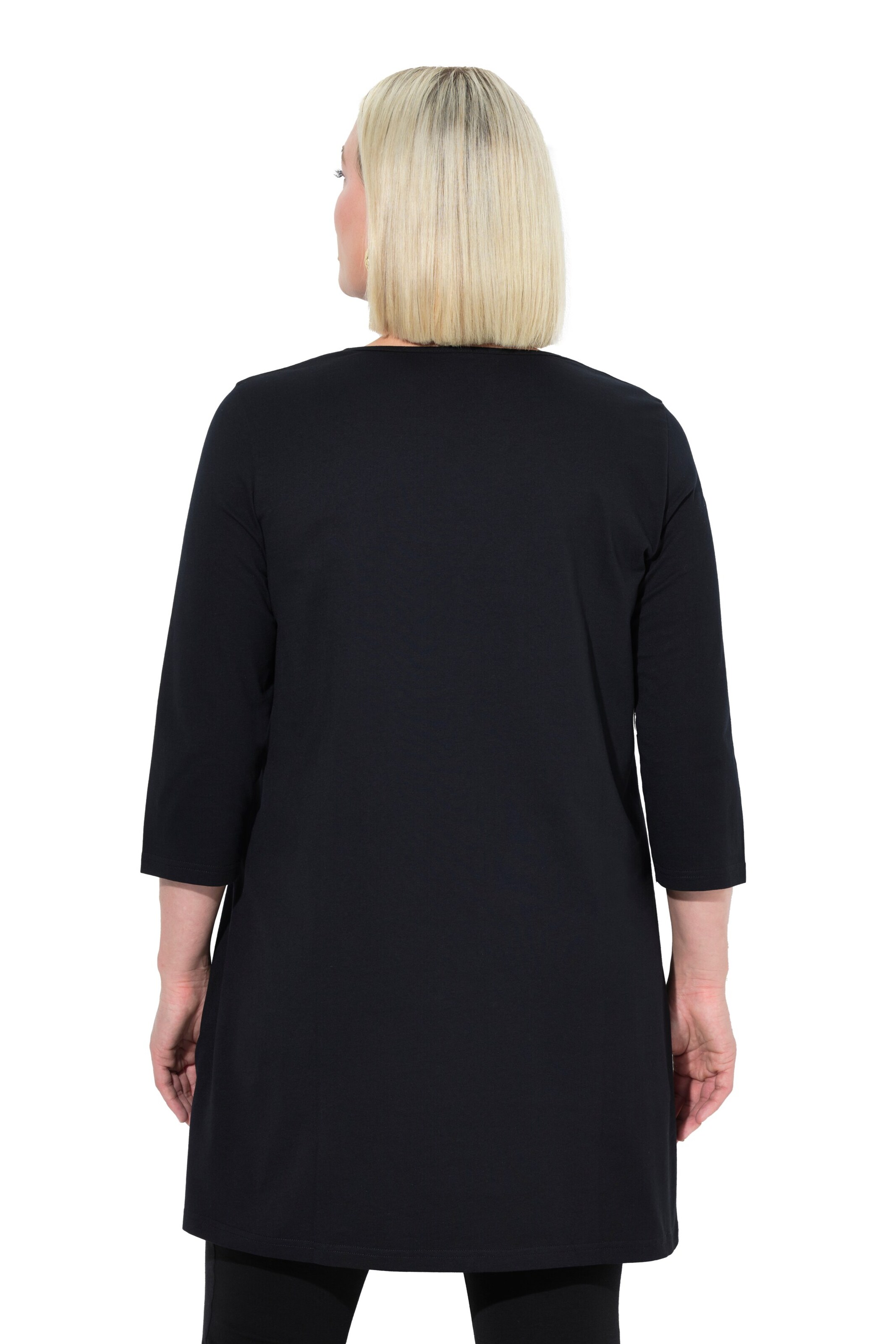 Ulla Popken Shirt in Zwart