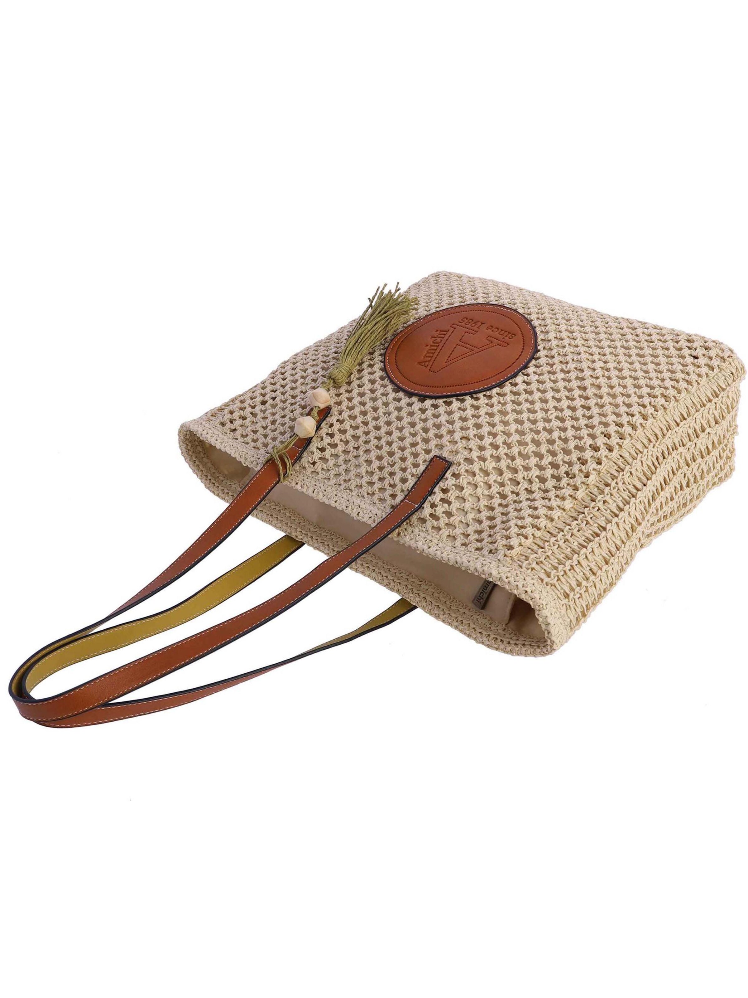 Amichi - Shopper 'Fuerteventura' en beige