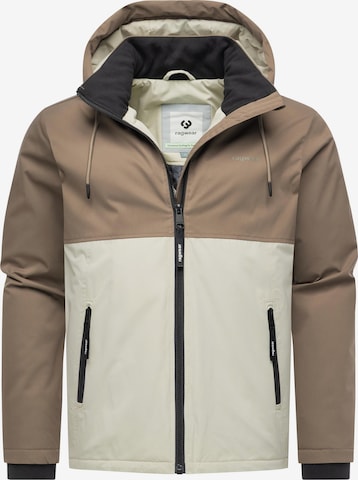 Ragwear Funktionsjacke 'Roaan' in Braun: Vorderseite