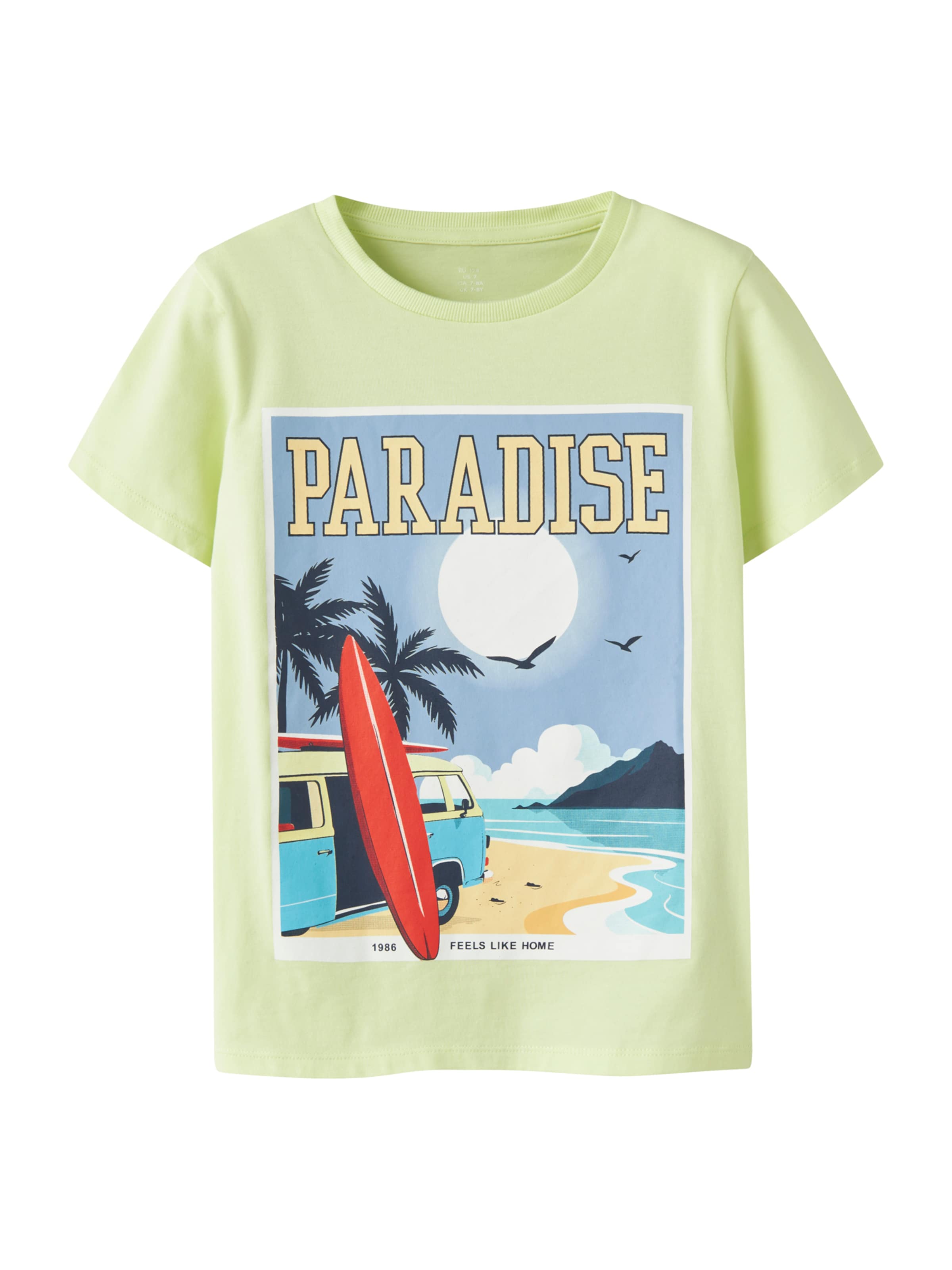 NAME IT Тениска в зелено: отпред