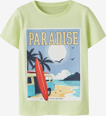 NAME IT Тениска в зелено: отпред