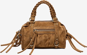 Poșete de la Bershka pe bej: față