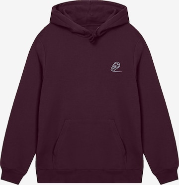 Sweat-shirt F4NT4STIC en violet : devant