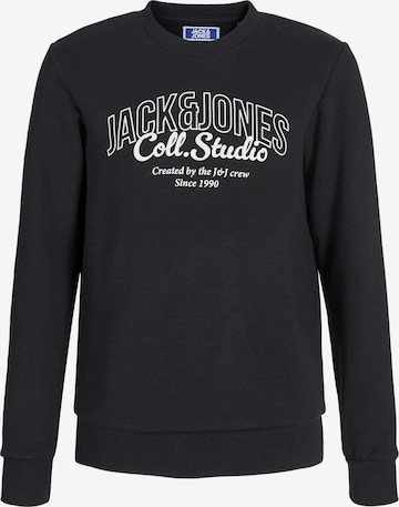 Jack & Jones Junior Sweatshirt in Schwarz: Vorderseite