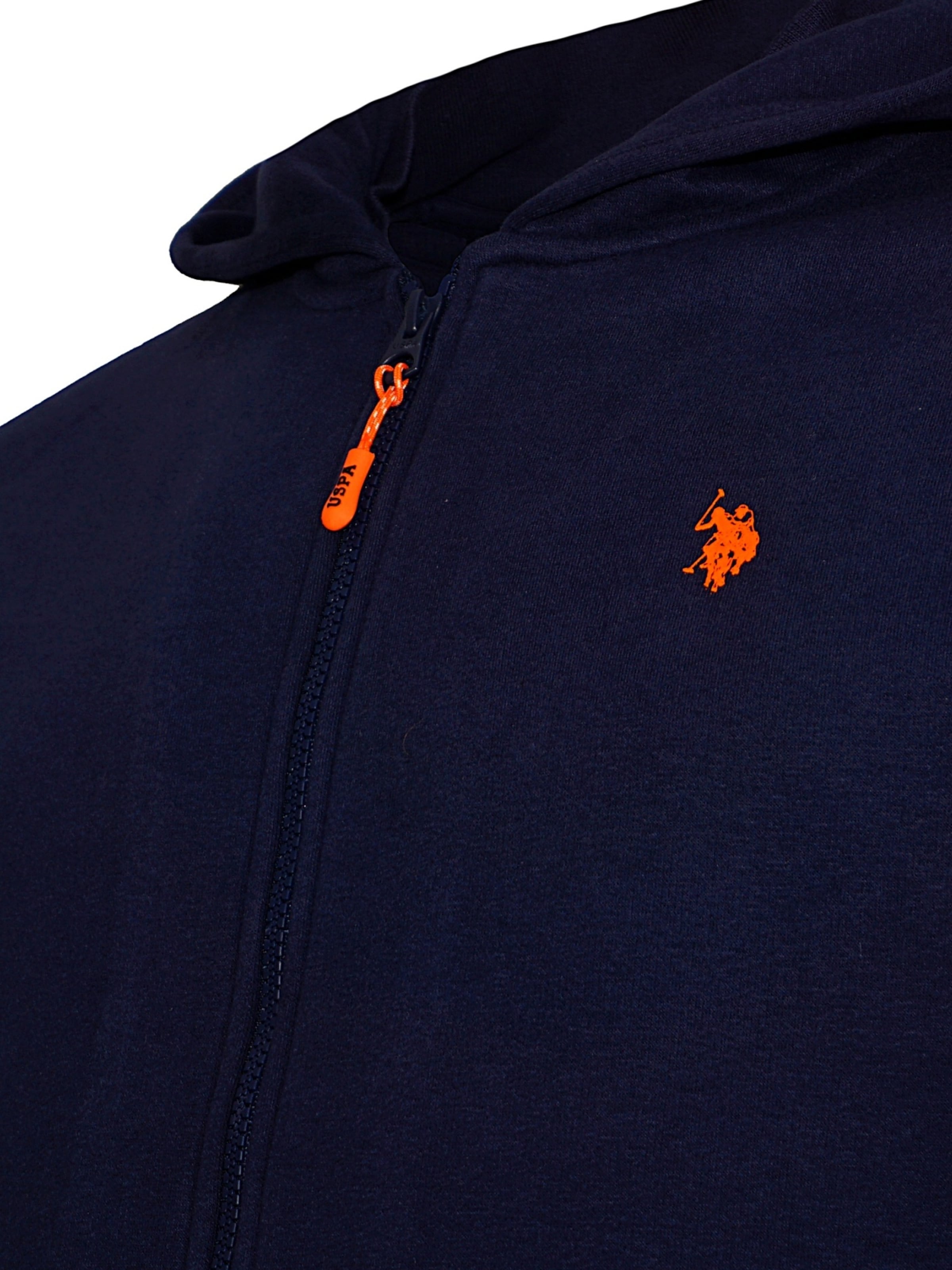 U.S. POLO ASSN. Sweatjakke i blå