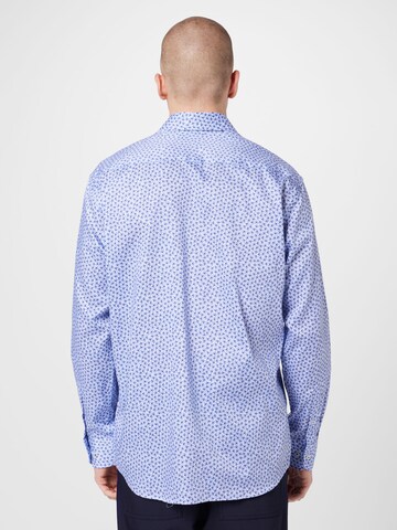 ETERNA - Ajuste regular Camisa en azul