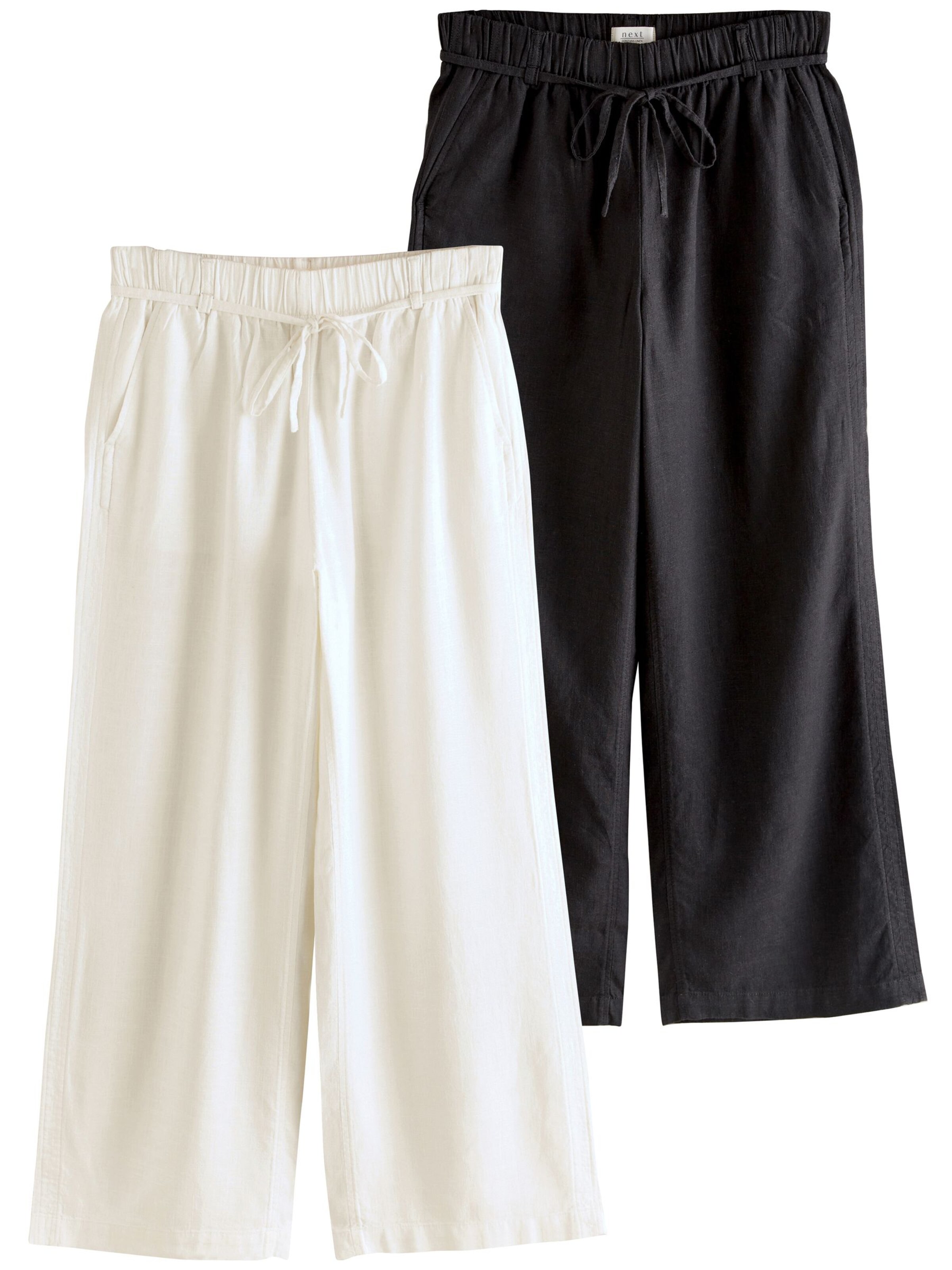 Next Tapered Nadrág - fekete: elől