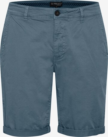 11 Project Regular Pants 'PRSiljan' in Blue: front