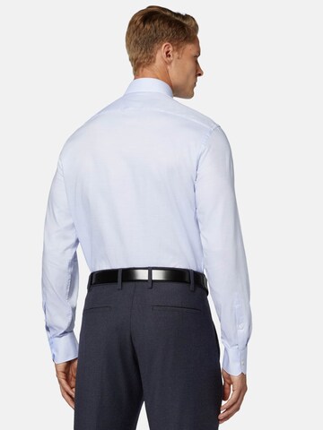 Coupe regular Chemise Boggi Milano en bleu