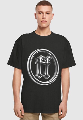 Forgotten Faces Shirt 'Radiant' in Black: front