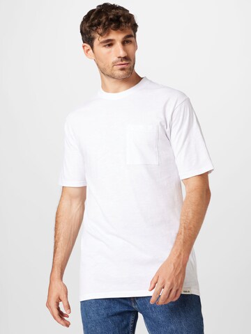 !Solid Shirt 'Durant' in White: front