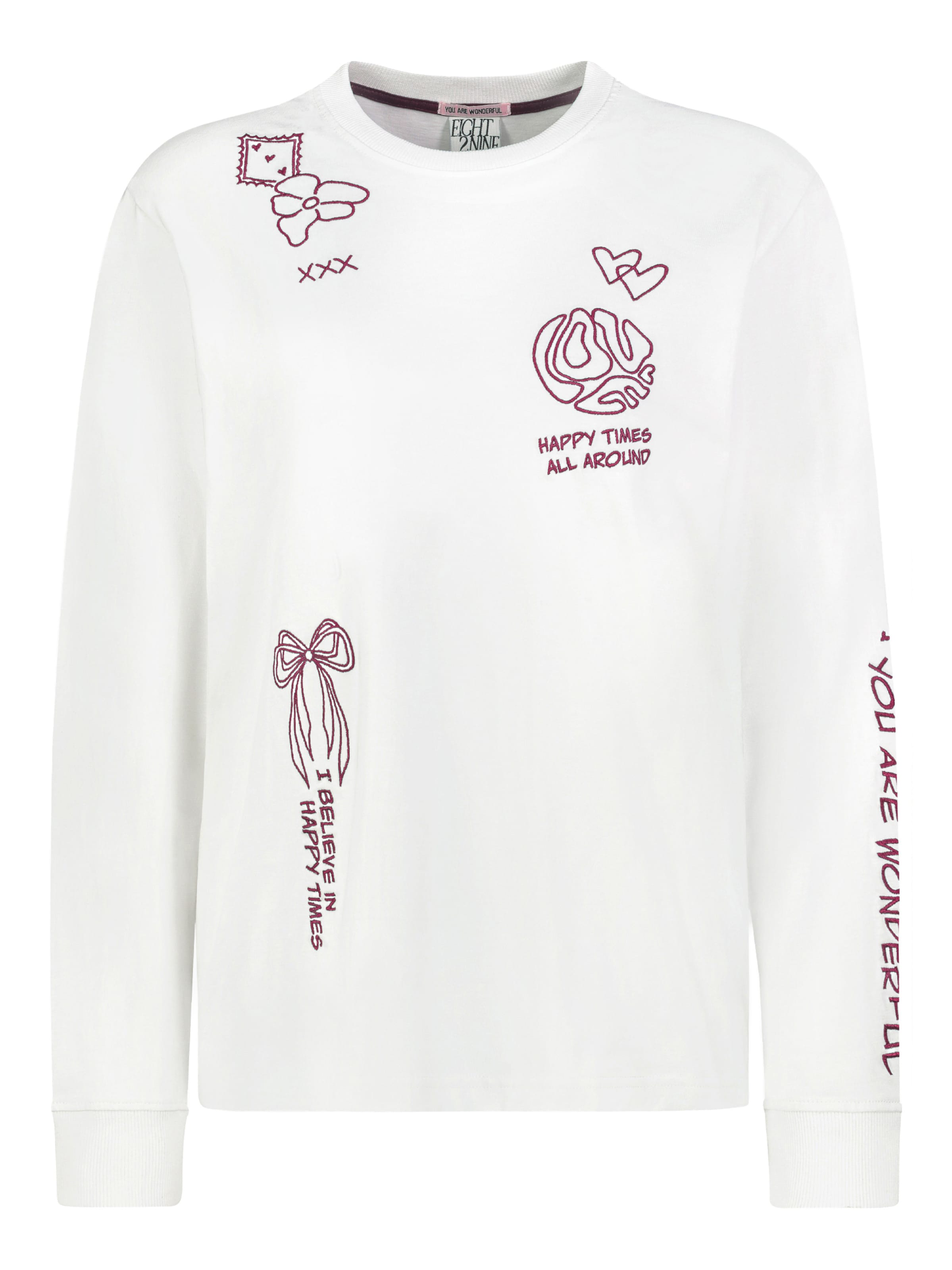 Eight2Nine Shirt in White: front