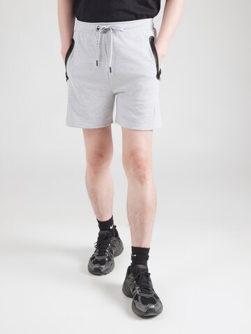 JACK & JONES regular Bukser 'JPSTGORDON' i grå: forside