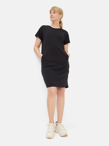 CAMEL ACTIVE Kleid aus reiner Baumwolle in Schwarz