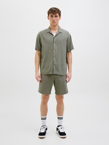 JACK & JONES Comfort fit Overhemd 'JOREaster Patras' in Groen