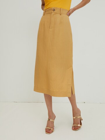 EDITED Skirt 'Cynthia' in Yellow: front