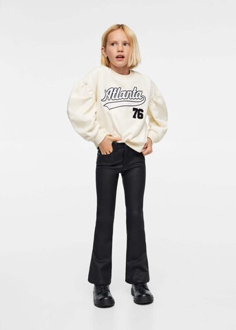 MANGO KIDS Flared Jeans 'Janine' i svart